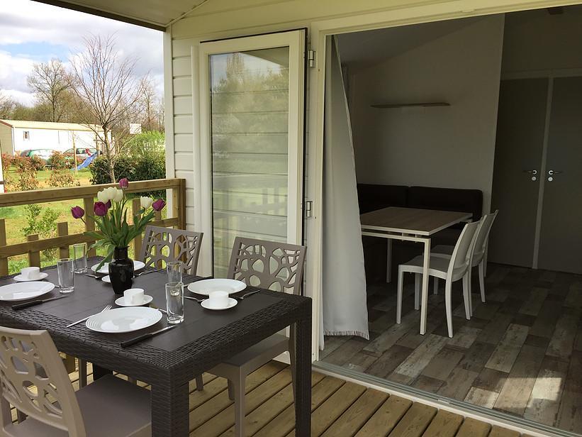 Camping Au Pre De L'Etang Sainte-Foy  外观 照片